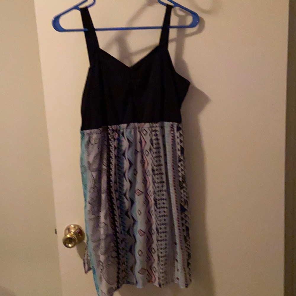 Dress. No sizing tags on dress. Approx size M